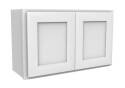 30-Inch X 18-Inch, Luxor, White, Wall Cabinet  