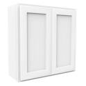 30-Inch X 30-Inch, Luxor, White, Wall Cabinet  