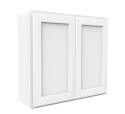 33-Inch X 30-Inch, Luxor, White, Wall Cabinet  