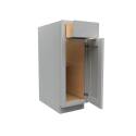12-Inch, Luxor, Misty Grey, Base Cabinet