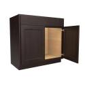36-Inch, Luxor, Espresso, 2-Door Vanity Sink Base