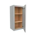 15-Inch X 30-Inch, Luxor, Misty Grey, Wall Cabinet