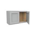30-Inch X 18-Inch, Luxor, Misty Grey, Wall Cabinet