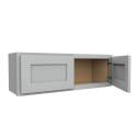 36-Inch X 12-Inch, Luxor, Misty Grey, Wall Cabinet