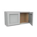 36-Inch X 18-Inch, Luxor, Misty Grey, Wall Cabinet