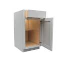 18-Inch, Luxor, Misty Grey, Base Cabinet