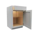 21-Inch, Luxor, Misty Grey, Base Cabinet