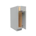 9-Inch, Luxor, Misty Grey, Base Cabinet