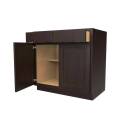 36-Inch, Luxor, Espresso, Base Cabinet