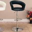 29-Inch Upholstered Bar Chair With Adjustable Height