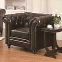 Roy Dark Brown Traditional Chair