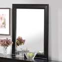Louis Philippe Black Traditional Dresser Mirror