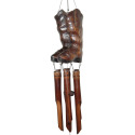 Cowboy Boots Bamboo Wind Chime