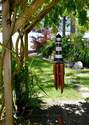 12-Inch Carved Bamboo Lighthouse Chime 