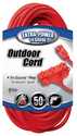 50-Foot Red Extension Cord