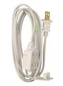 16/2 Spt-2 9-Foot White Extension Cord