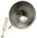 10-Inch Aluminum Reflector Clamp Lamp With 6-Foot Cord