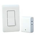 Cci 59773wd Wireless Wall Switch Light Control, Cfl, Led, Incandescent Lamp, 120 V, White
