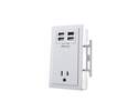 1-Outlet Wall Tap With 4 USB Ports