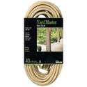 40-Foot 3-Outlet Beige Yard Master Deck Extension Cord