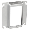 4-Inch X 5/8-Inch Raised Square 1-Gang Device Ring