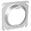 4-Inch Square To 3-1/2-Inch Round Fixture Ring - Raised 5/8-Inch
