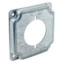 4 X 1/2-Inch Raised Square Industrial 2.141-Diameter Round Opening Surface Cover