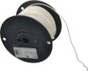 18-Awg, White, Bare Copper, PVC-Insulated Machine Tool Wire, Per Foot