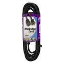 15-Foot 13-Amp Black Outdoor Extension Cord