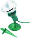 Green Outdoor Floodlight With Yard Stake With 6-Foot Cord