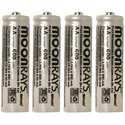 4-Pack AA Solar Batteries