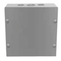 8 X 8 X 4-Inch Nema 1 Carbon Steel Indoor Screw Cover Wall Mount Box