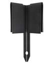 8-Inch Black Steel Corner Edging Stake 