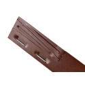 Textured Brown 8-Foot Quicklock Edging With Stake