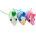 6-1/4-Inch Printed Mice Cat Toy