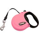 16-Foot Pink Power Walker Retractable Dog Leash, Medium