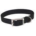 1 x 18-Inch Black Single-Ply Dog Collar