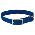 1 x 22-Inch Blue Single-Ply Dog Collar