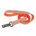 1-Inch X 6-Foot Reflective Orange Water & Woods Dog Leash