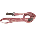 Patterned Dog Leash In Bottomland Pink, 1-Inch X 6-Foot