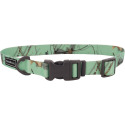 Adjustable Dog Collar In Country Roots Equinox, Medium - 1-Inch X 14-20-Inch