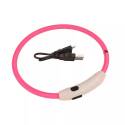 Small Pink USB Light-Up Neck Ring