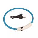 Small Blue USB Light-Up Neck Ring