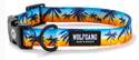 Large, 1-Inch X 18 to 26-Inch, Sunset Palms Adjustable Dog Collar