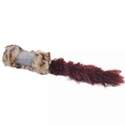 10-Inch Natural Squirrel Tail Cat Toy