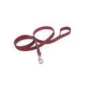 1-Inch X 4-Foot Circle T Red Oak-Tanned Leather Dog Leash