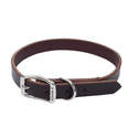 1 x 22-Inch Circle T Latigo Leather Town Dog Collar