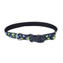 5/8 x 10-14-Inch Authorized Dealer Exclusive Styles Dog Collar, Aliens