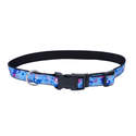 1 x 14-20-Inch Authorized Dealer Exclusive Styles Dog Collar, Mermaids