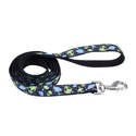1-Inch X 6-Foot Styles Dog Leash, Aliens